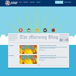 Blog Morning Players - Project thumbnail 